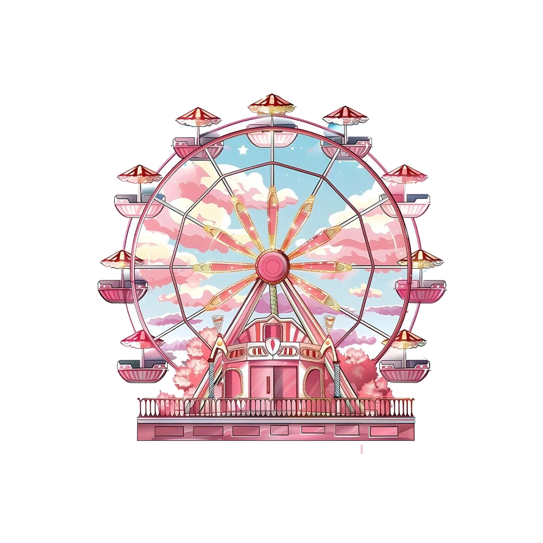 Giant Wheel Sticker